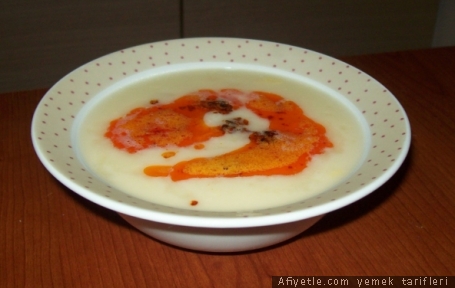 İşkembe çorbası  (terbiyeli) tarif resmi