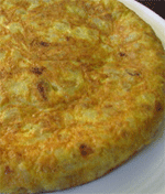 Patatesli omlet (omlet sufle) tarif resmi