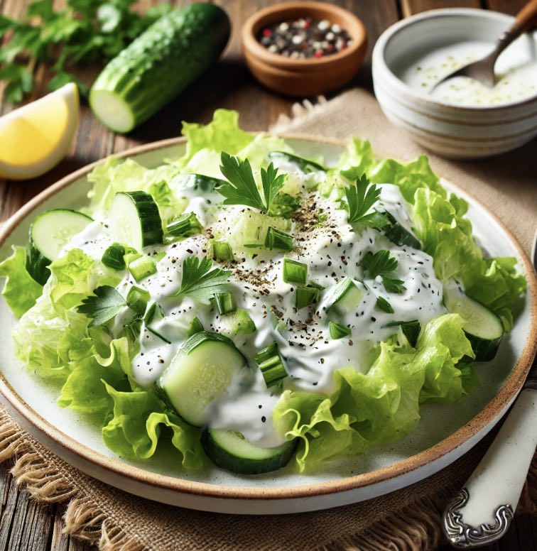 Yoğurtlu salata