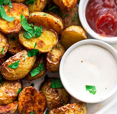 AirFryer’da Baharatlı Patates 