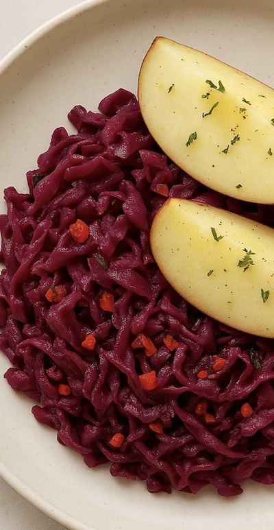 Mor lahana salatası tarifi