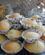 Minik hindistancevizli kekler tarif resmi