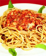 Mantar soslu kepekli spagetti tarifi