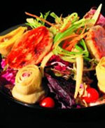 Keçi peynirli enginarlı salata tarif resmi