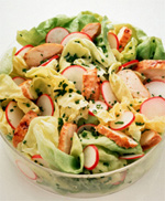 Tavuk salatası tarif resmi