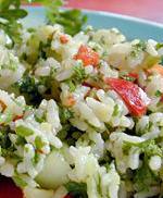 Pirinçli Kış Salatası tarifi