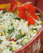 Zencefilli pirinç salatası tarifi