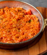 Antep Usulü Menemen (Kıymalı Menemen)