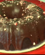 Çikolata soslu naneli kek tarif resmi