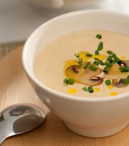Kremalı mantarlı çorba tarif resmi