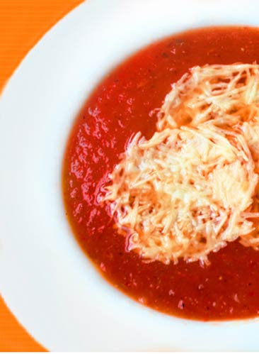 Fırınlanmış domates çorbası tarif resmi