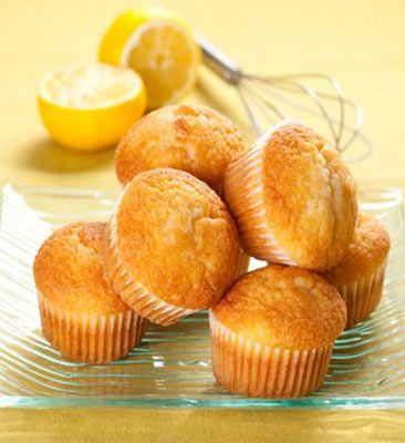 Limonlu minik kekler tarif resmi