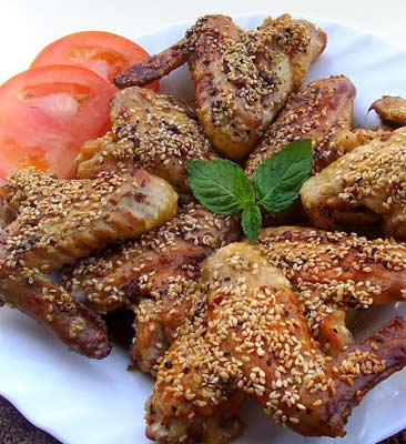 Soya soslu çıtır tavuk kanatları tarifi