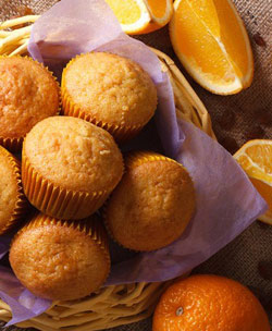 Portakallı Dantelli Muffinler tarifi