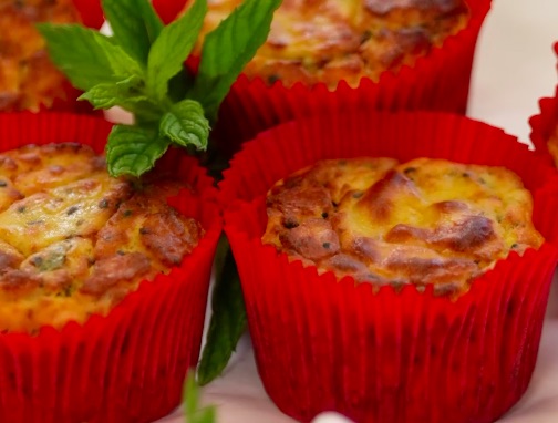 Glutensiz mercimekli tuzlu kek