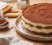 Mascarponeli Kedidilli Gerçek Tiramisu 
