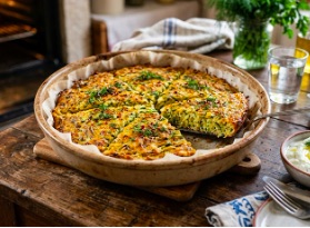 Kabaklı protein börek 