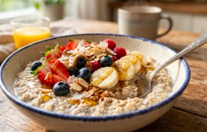 Geceden Hazırlanan Pratik Yulaf (Overnight Oats)