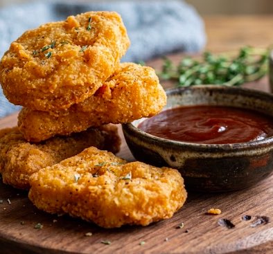 Evde çıtır tavuk nugget (tavuk köftesi)