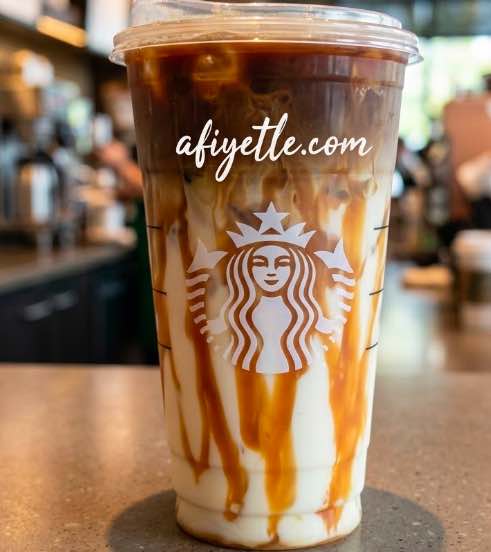 Venti iced caramel macchiato stabucks tarifi
