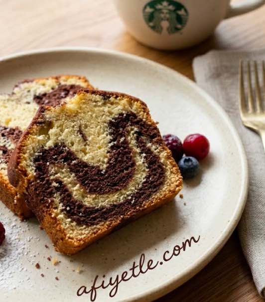 Marble Loaf Cake Starbucks Coffee