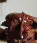 Çikolata Soslu Brownie resmi