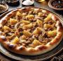 Patatesli Kavurmalı Pide resmi